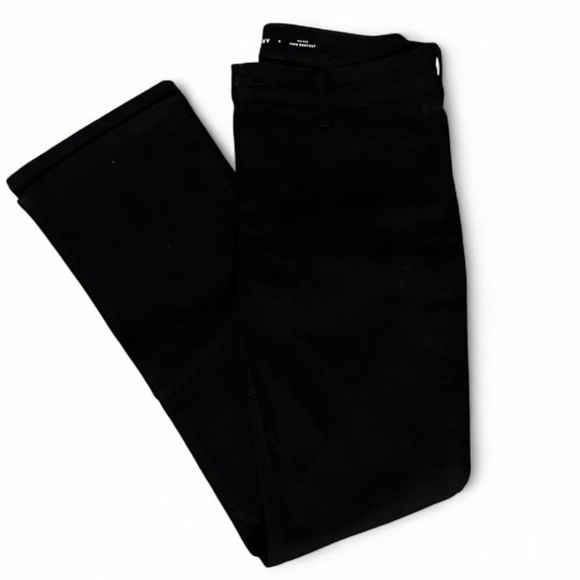 NWOT Old Navy Women’s Black Mid Rise Wow Boot-Cut Jeans - Picture 2 of 3